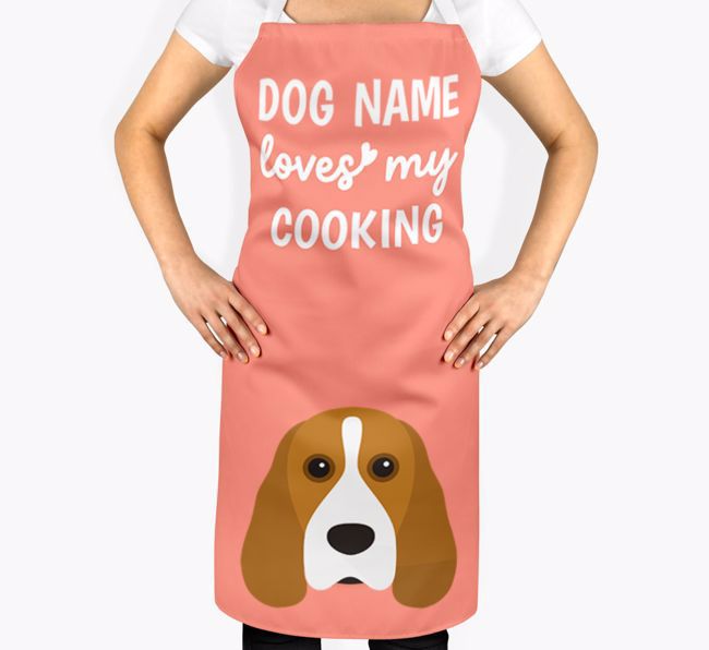 Loves My Cooking: Personalised {breedFullName} Apron